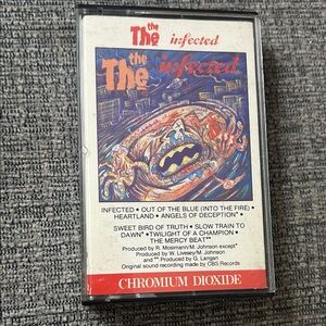 The‎ The – Infected Cassette Tape 1986 Sire Records Alternative